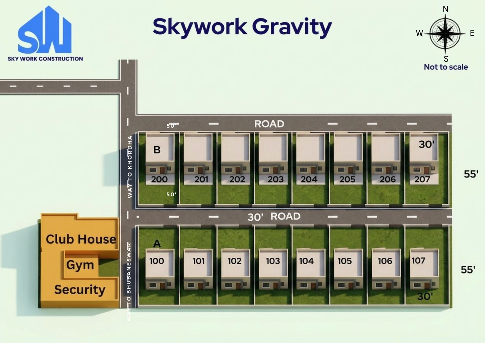 Skywork Gravity Layout