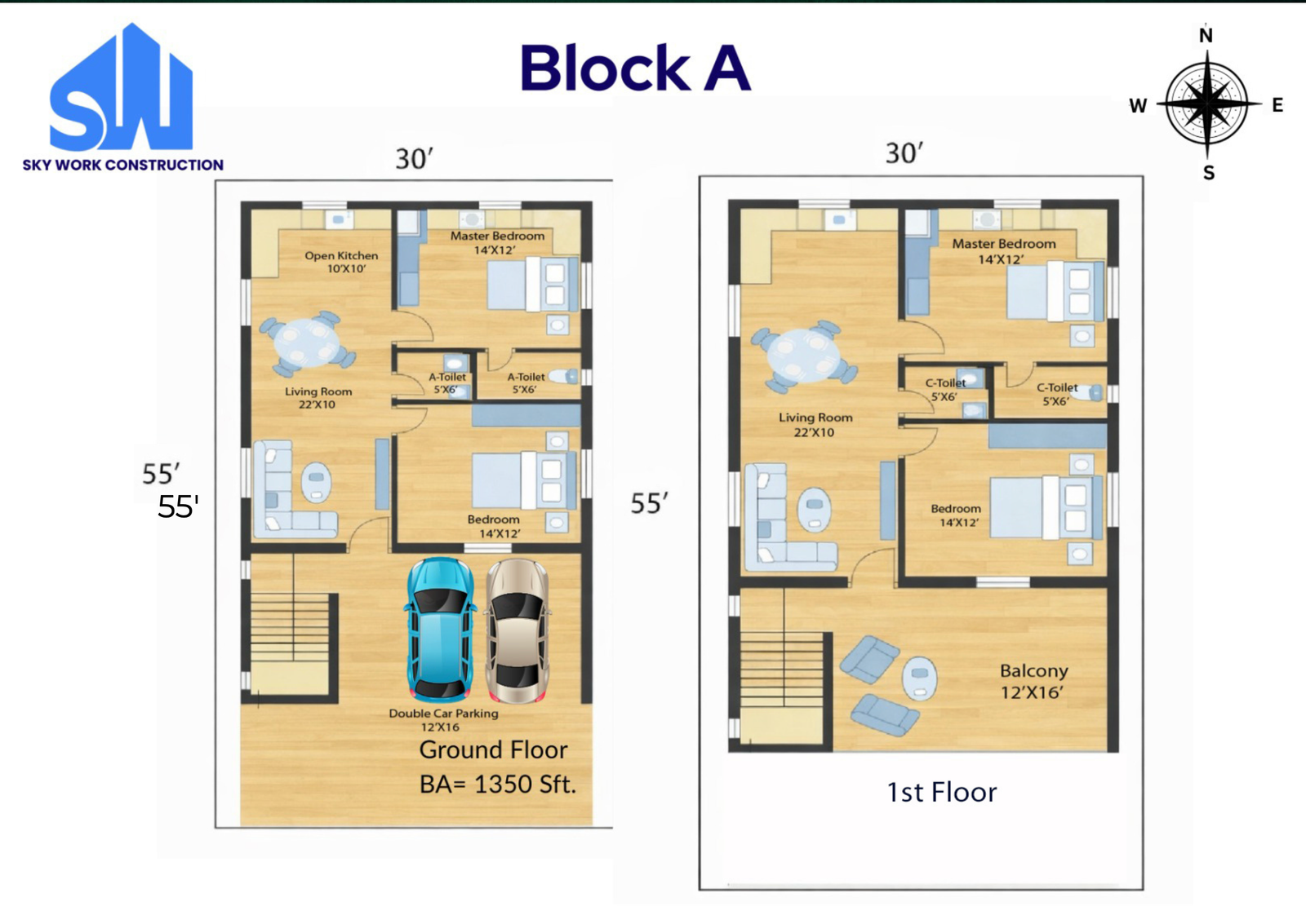 Block A Floor Plan