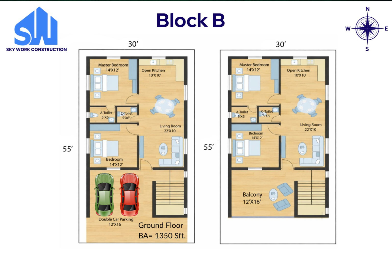 Block B Floor Plan